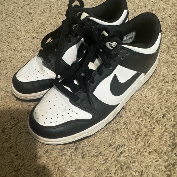 Nike Black and White Athletic Shoes Panda Dunk Low - Picture 1 of 1
